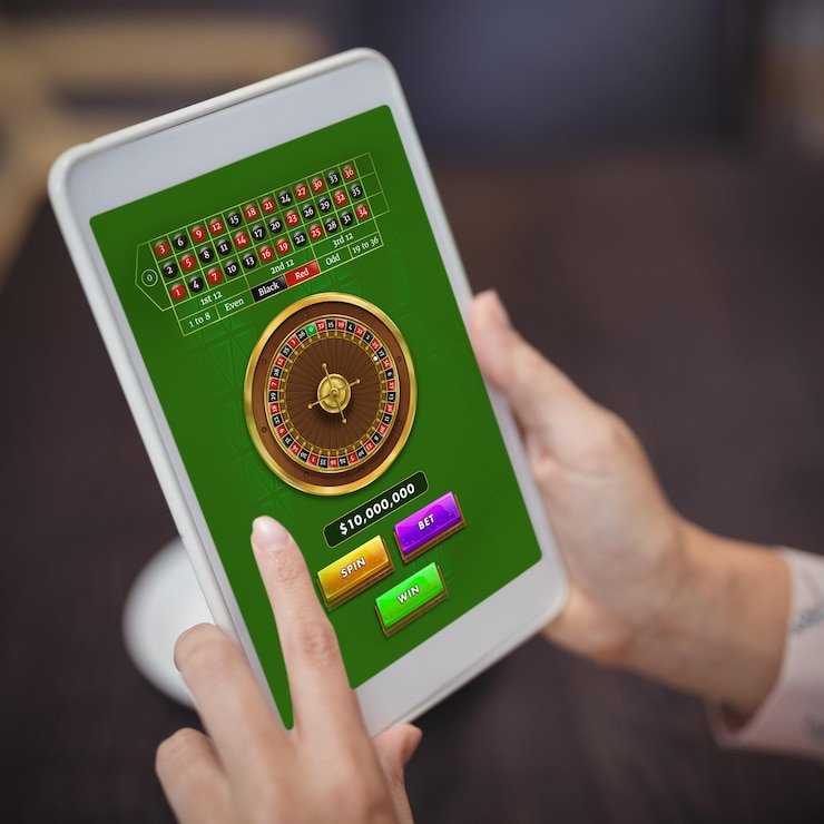 Quickspin game library interface on momo86 platform